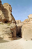 Petra - the remains of the arch at the entrance of Bab Al-Siq 